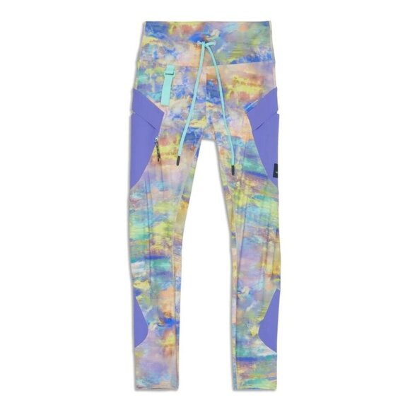 Lululemon Cargo Super-High-Rise Hiking Tight Altered  Nature Multi Size 6 - Picture 1 of 7